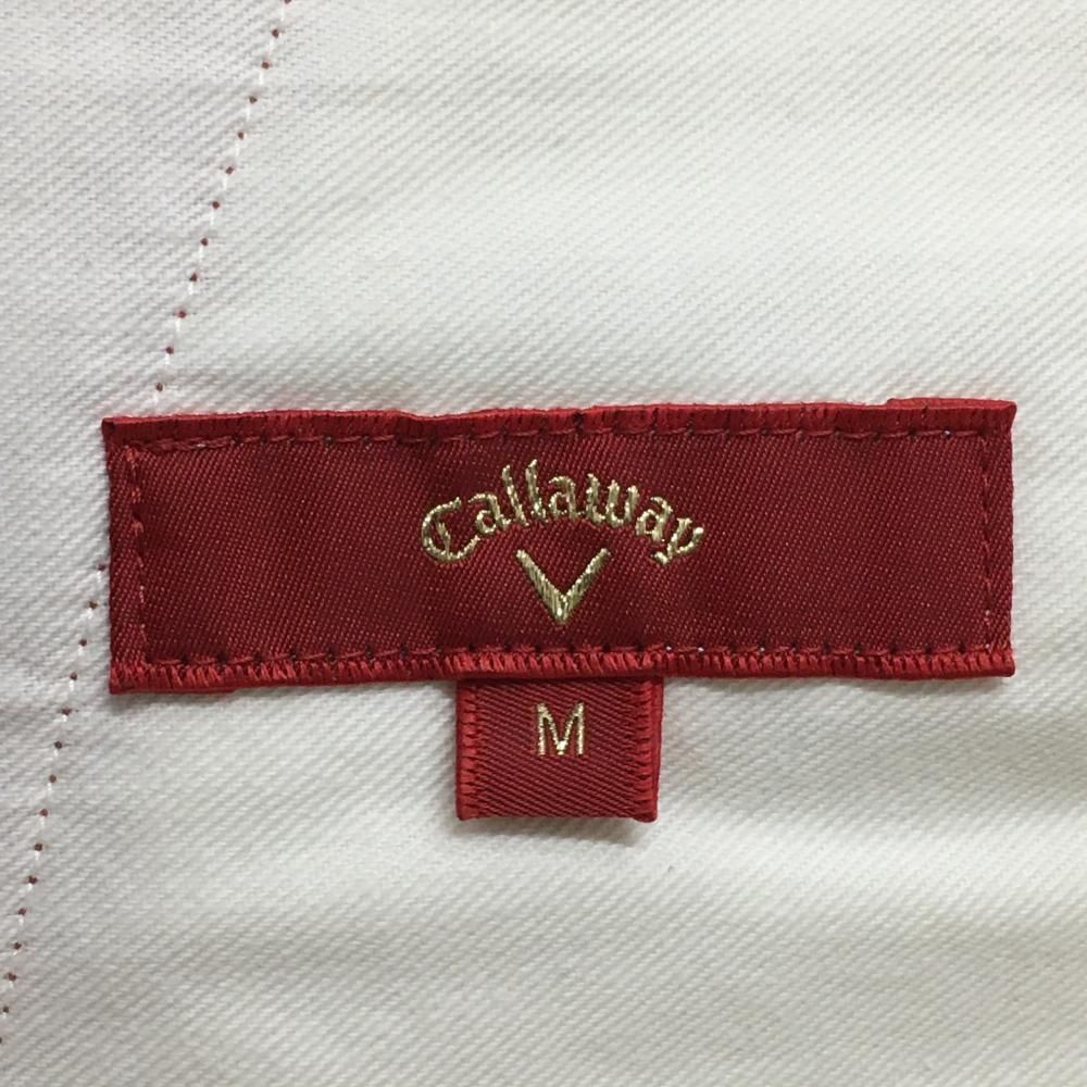 ☆特価☆【超美品】キャロウェイ レッドレーベル パンツ レッド×白