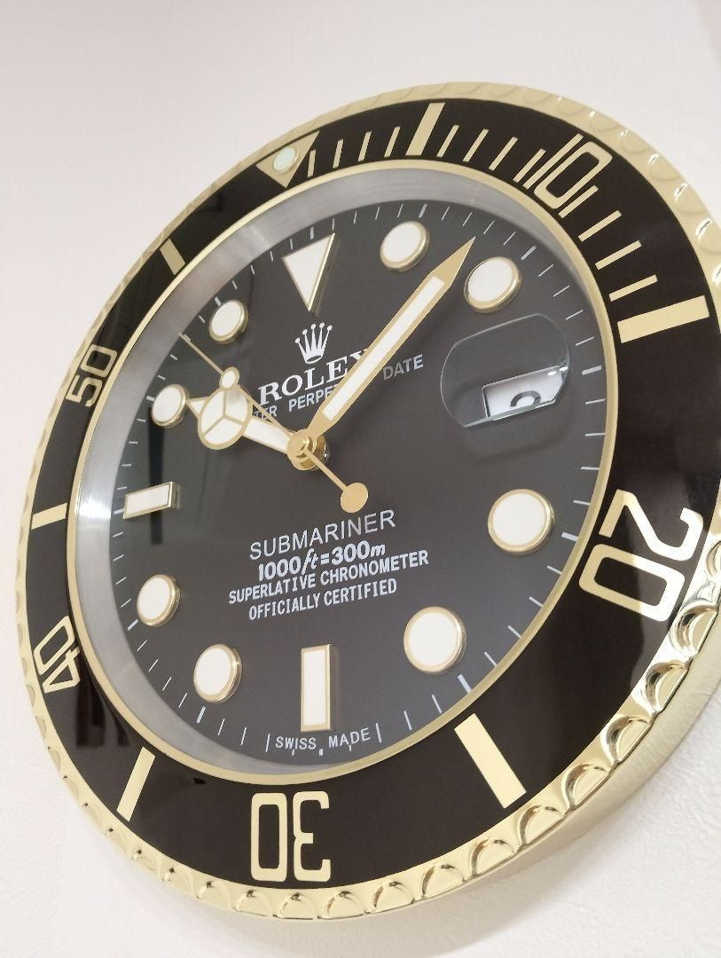 海外販促品 新品 ROLEX掛け時計 コスモグラフ デイトナ-WTO輸入1 海外