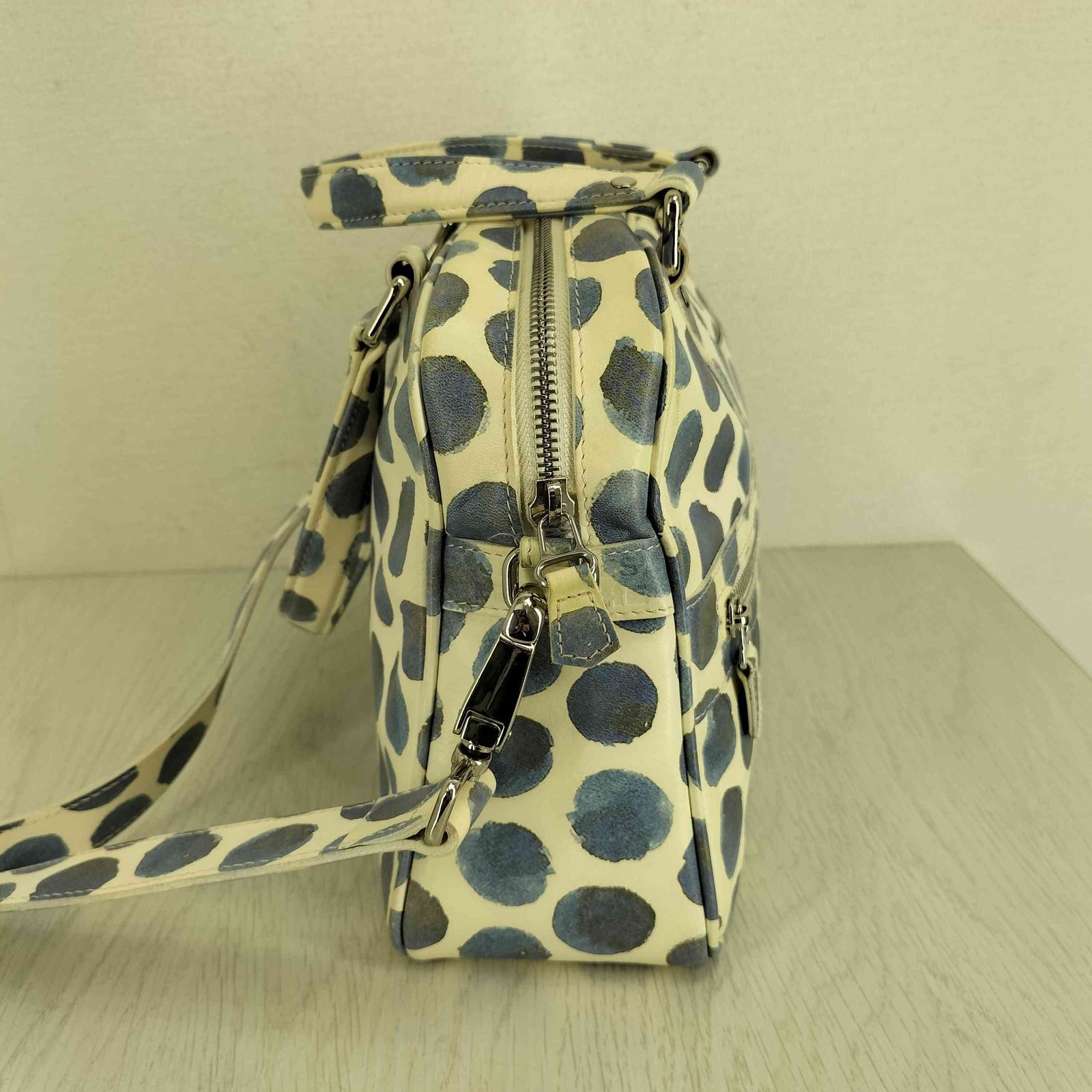 ジャックルコー JACQUES LE CORRE LISBON MINI 2way ドット柄
