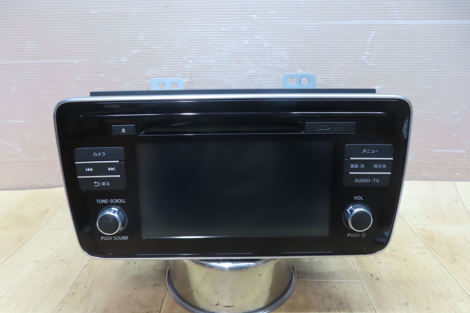 ナビ F3278/日産純正 リーフ ZE1 25915 5SK1C/QY-8655 メモリーナビ CD DVD