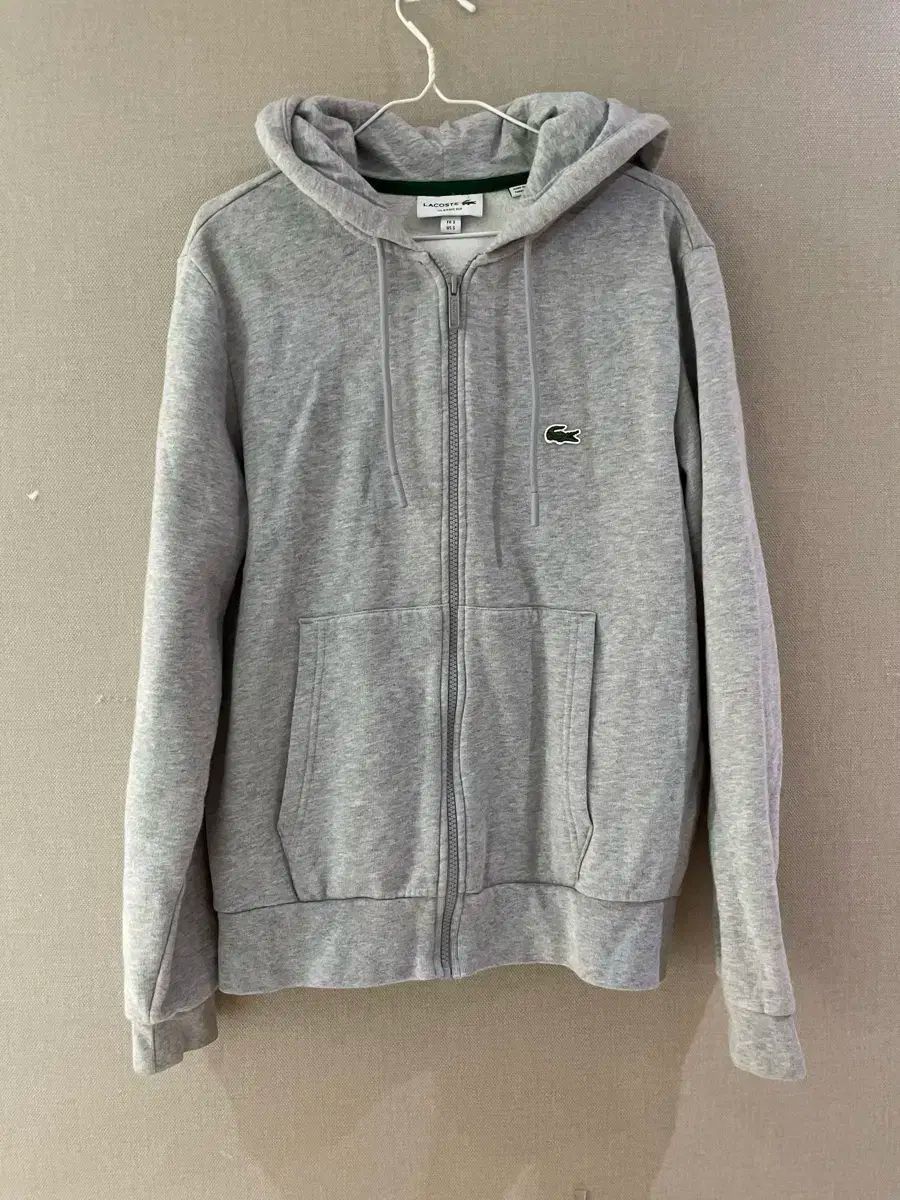 Lacoste グレー ジップアップジャケット 5 ラコステ LACOSTE 2.5レイヤースイングトップジャケット