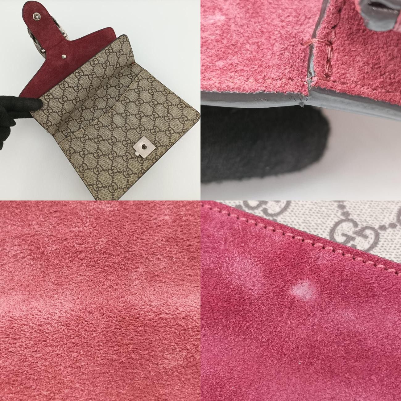 グッチGucciディオニュソスベージュ×レッド×マルチ PVCコーティングキャンバス