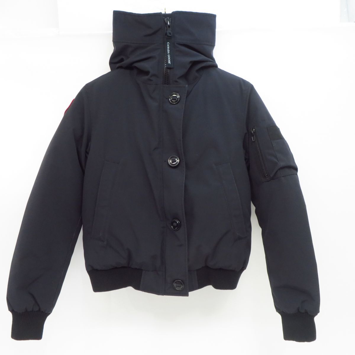 CANADA GOOSE カナダグース Labrador Bomber Heritage ダウンジャケット 7967JL Mサイズ ネイビー  レディース ※中古 - メルカリ