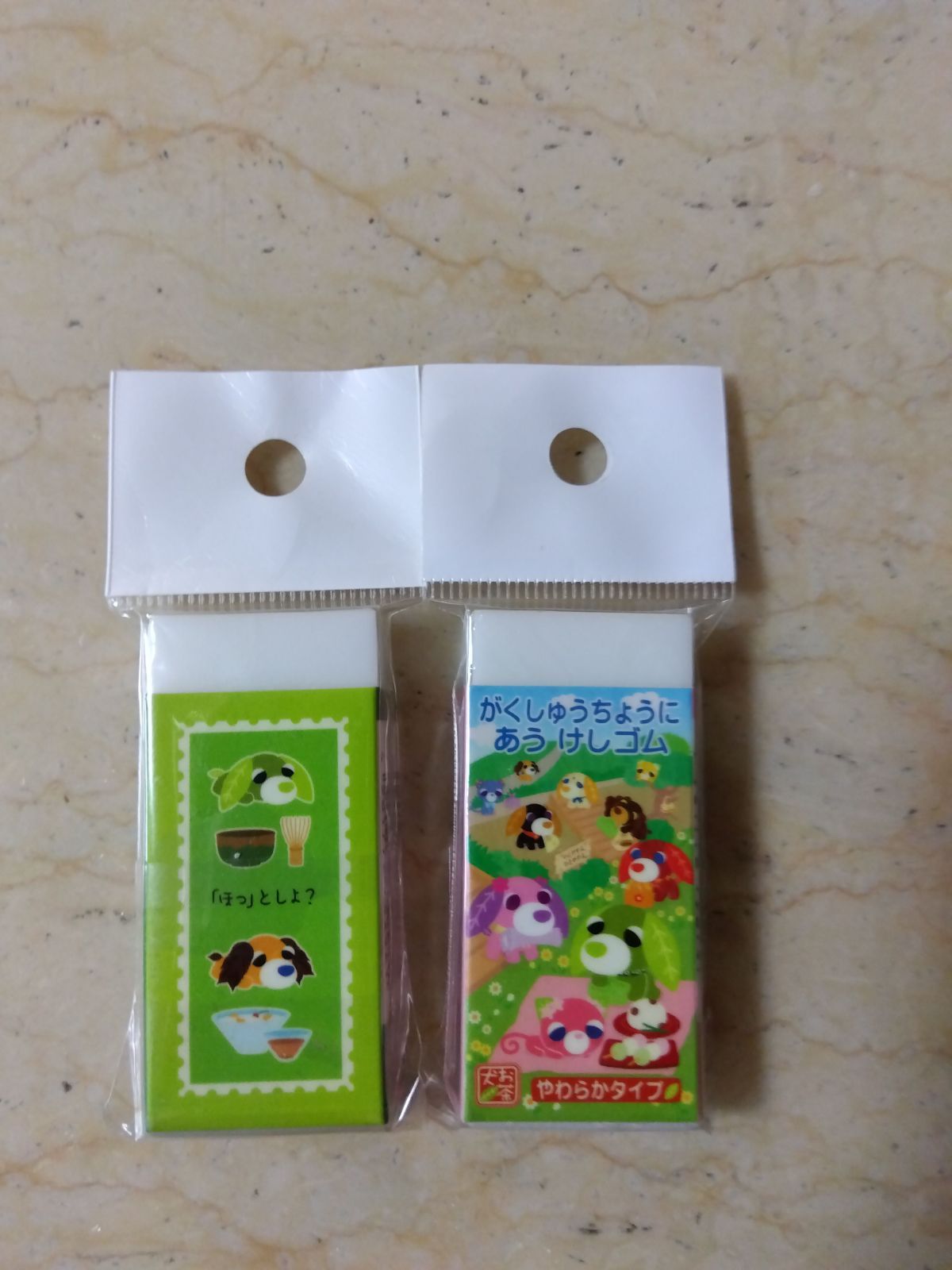 お茶犬文房具セット