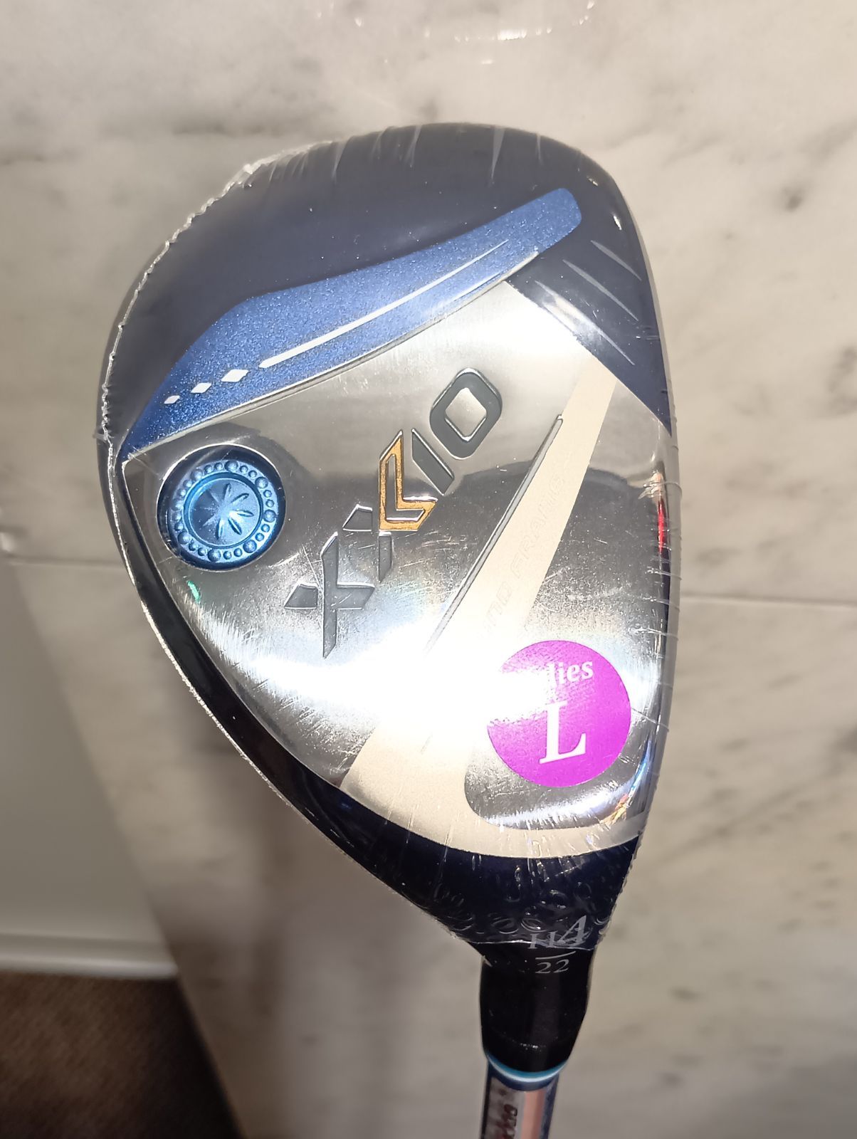 LdUt ♥ XXIO13 ゼクシオ 13 レディス ハイブリッド ブルー 右用 4|L ゼクシオ MP1300L カーボンシャフト DUNLOP 新橋店