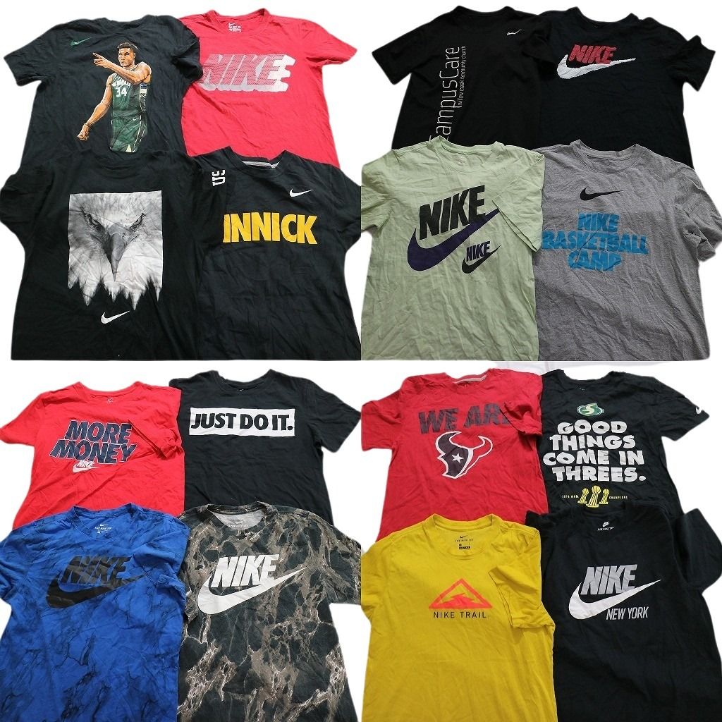 古着卸 まとめ売り ナイキ 半袖Tシャツ 16枚セット (メンズ S /M