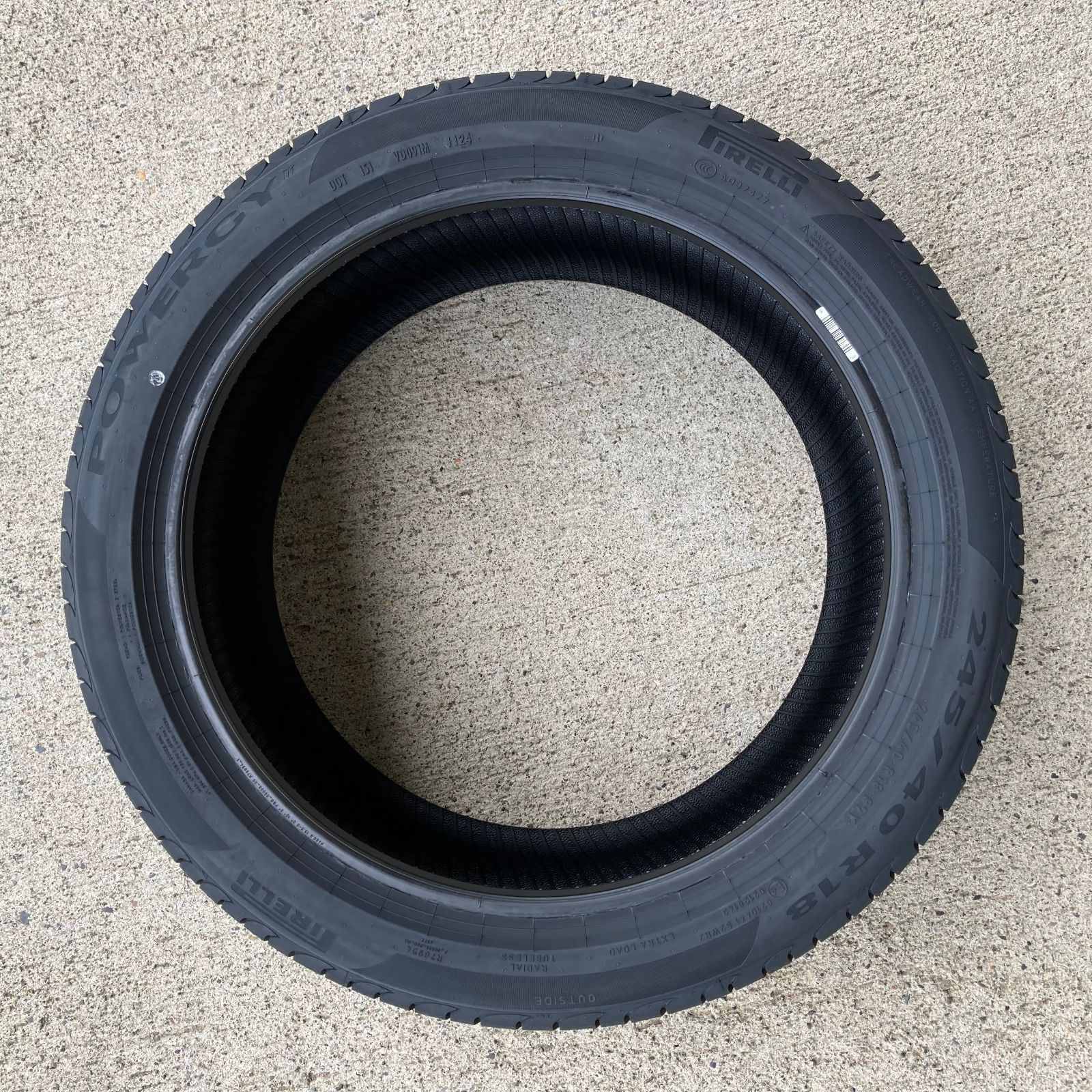 新品 ピレリ パワジー 245/40R18 サマータイヤ 2本セット 2024年 245