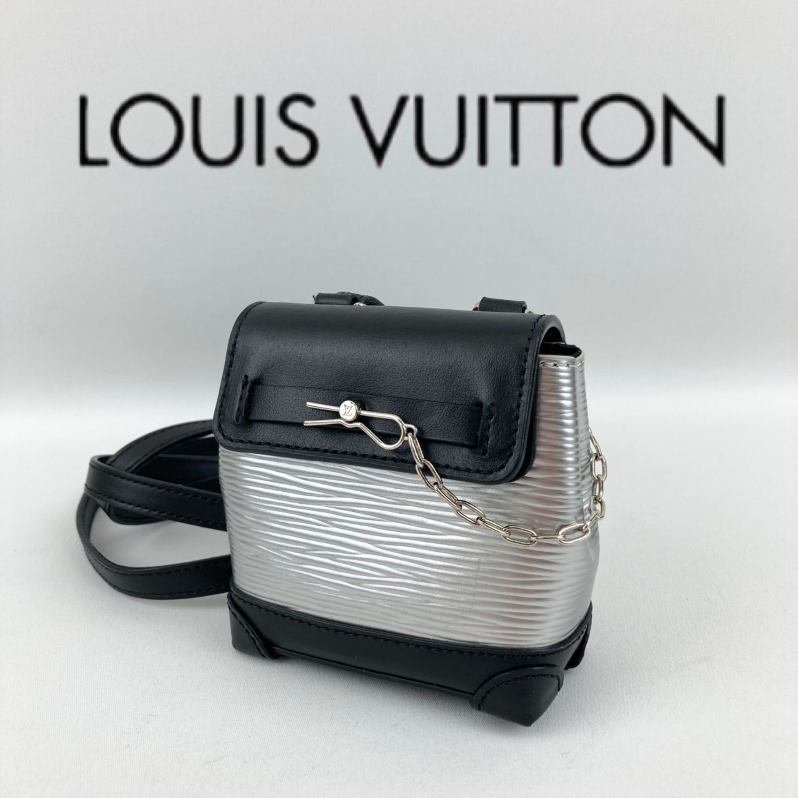 ルイ・ヴィトン ルサック エピ ショルダーバッグ LOUIS VUITTON ルイヴィトン エピ ショルダーバッグ ブラック