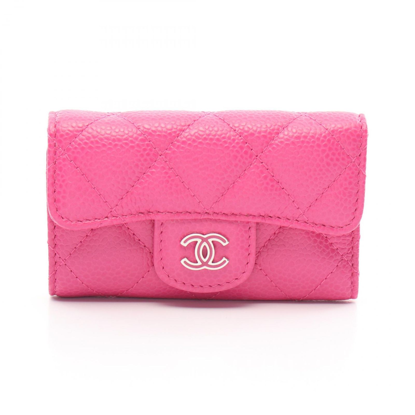 極美品】LOEWEロエベリピートアナグラム6連キーケースアイボリー 【極