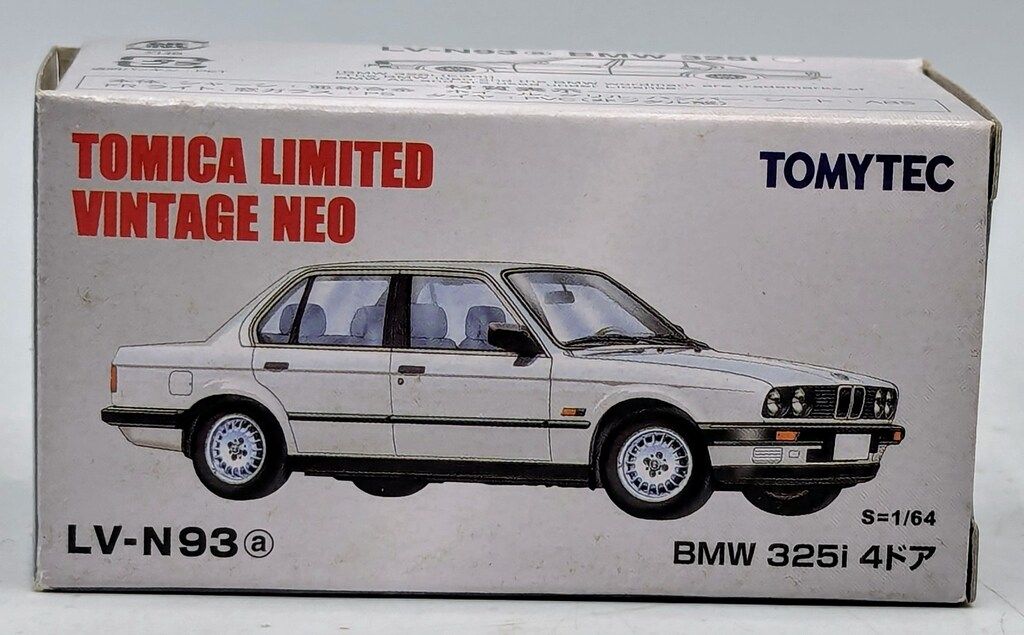 トミカリミテッドヴィンテージネオ BMW 325i 4ドア 白 トミカリミテッドヴィンテージネオ BMW 325i 4ドア 白 トミカ