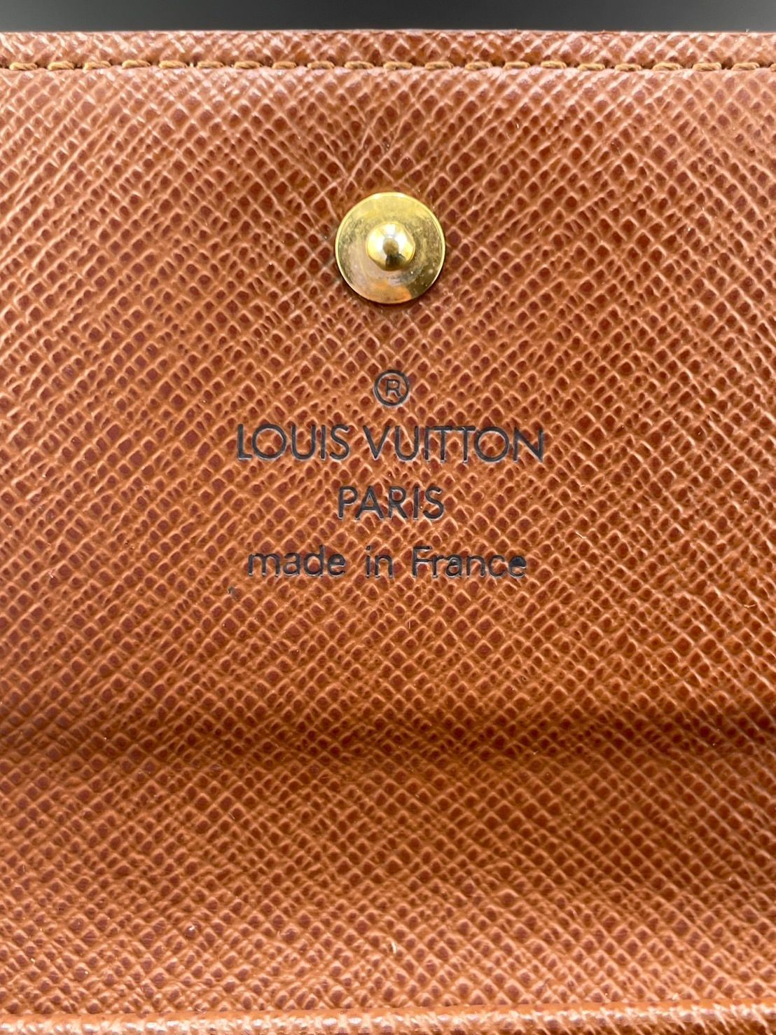 中古品】LOUIS VUITTON ポルトモネ・ビエ・カルトクレディM61652 モノグラムレディースメンズお財布ルイ・ヴィトンWホック財布 -  二つ折り財布