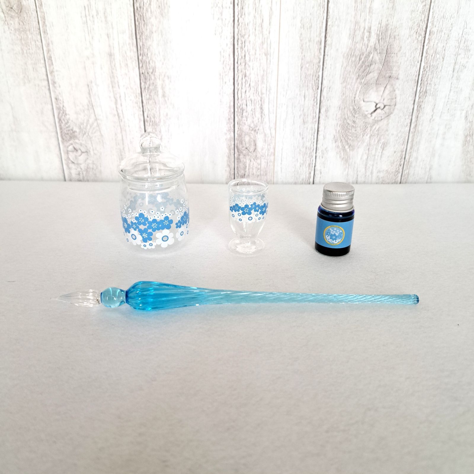 期間限定おまけ付き アデリアレトロ ガラスペンセット 花の輪 リュリュ - メルカリ