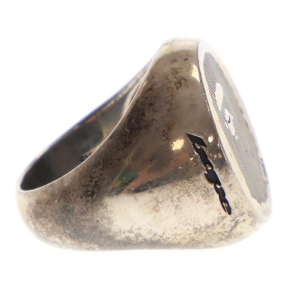 BAPE シルバーリング A BATHING APE 指輪 リング HEAD RING M メンズ : ZOZOTOWN