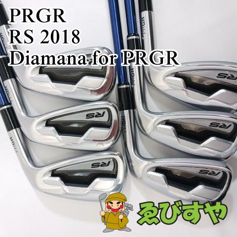 PRGR プロギア アイアン RS IRON 2018 6I〜PW 5本セット