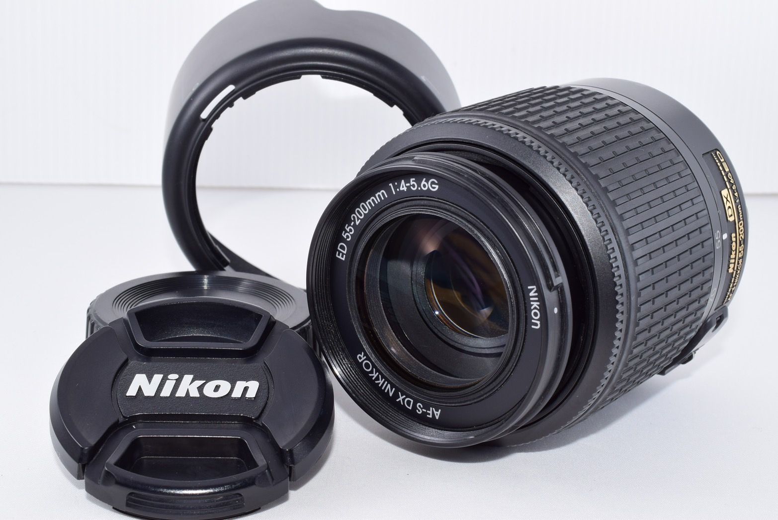 良品 Nikon AF-S DX NIKKOR 55-200mm f/4-5.6G ED 望遠ズームレンズ 
