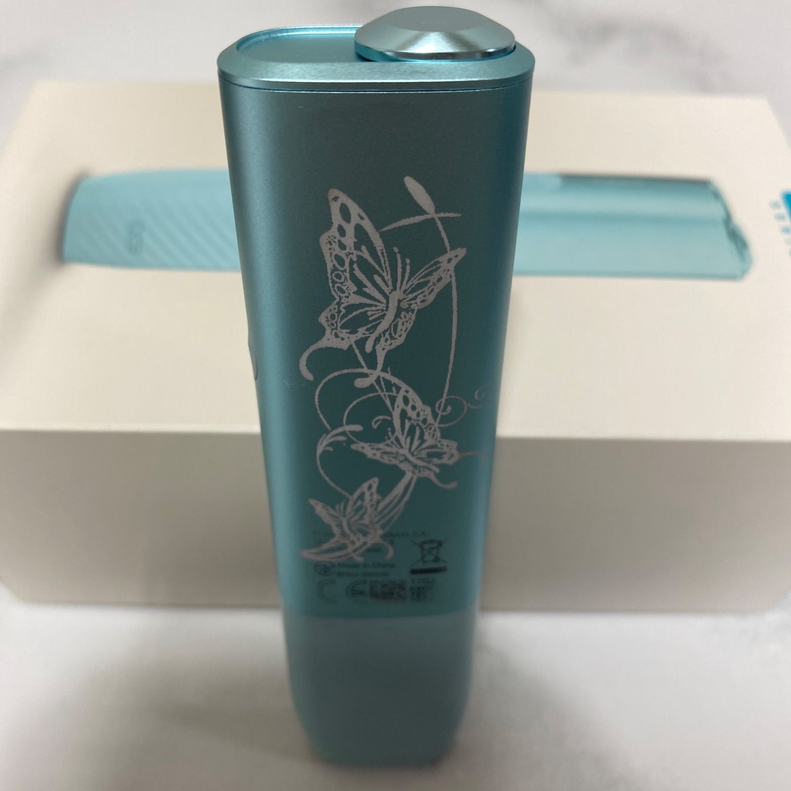 アゲハ蝶 デザイン レーザー加工 iQOS ILUMA i ONE アイコス