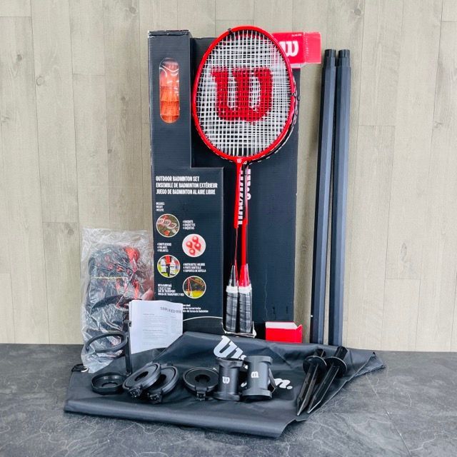 ウィルソン アウトドア バドミントン セット ウィルソン バドミントン