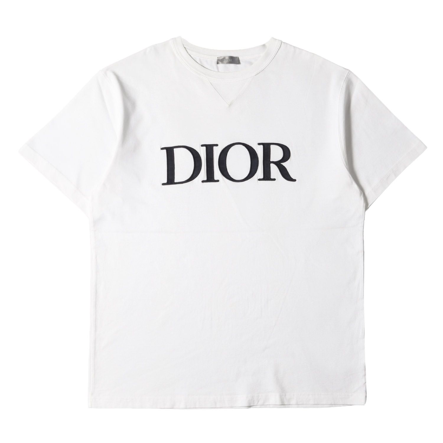 Dior HOMME ディオールオム Tシャツ サイズ：L 21SS ロゴワッペン エン