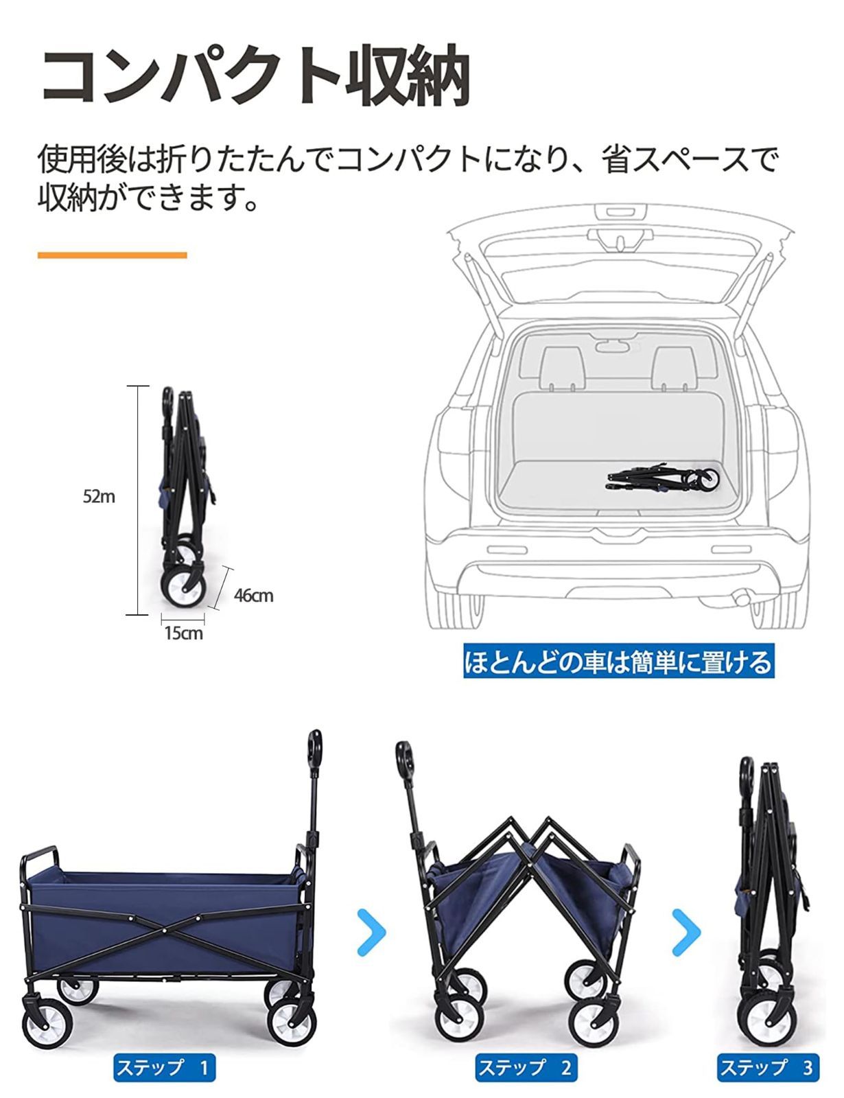 大人気』釣り BBQ 自立式収納 キャンプ 耐荷重100kg 大容量120L ワイド