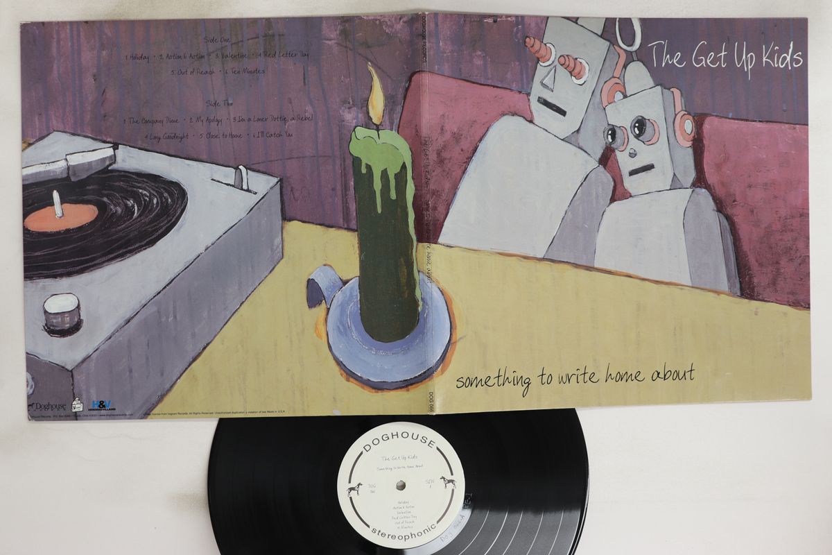 チェコ2LP The Get Up Kids Something To Write  About (Silver Vinyl) PRC497SILVERVIN Doghouse Records 未開封 /00520 2LP - Get Up Kids - Something To Write Home About (25th