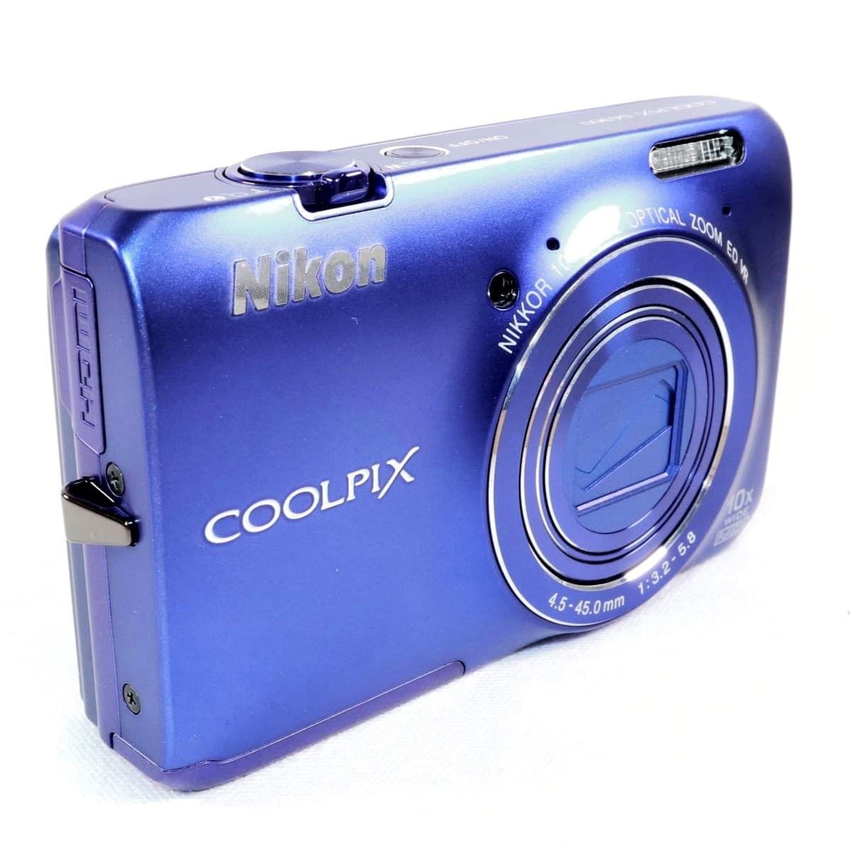 NIKON デジタルカメラ COOLPIX S6300 スタイリッシュブルー