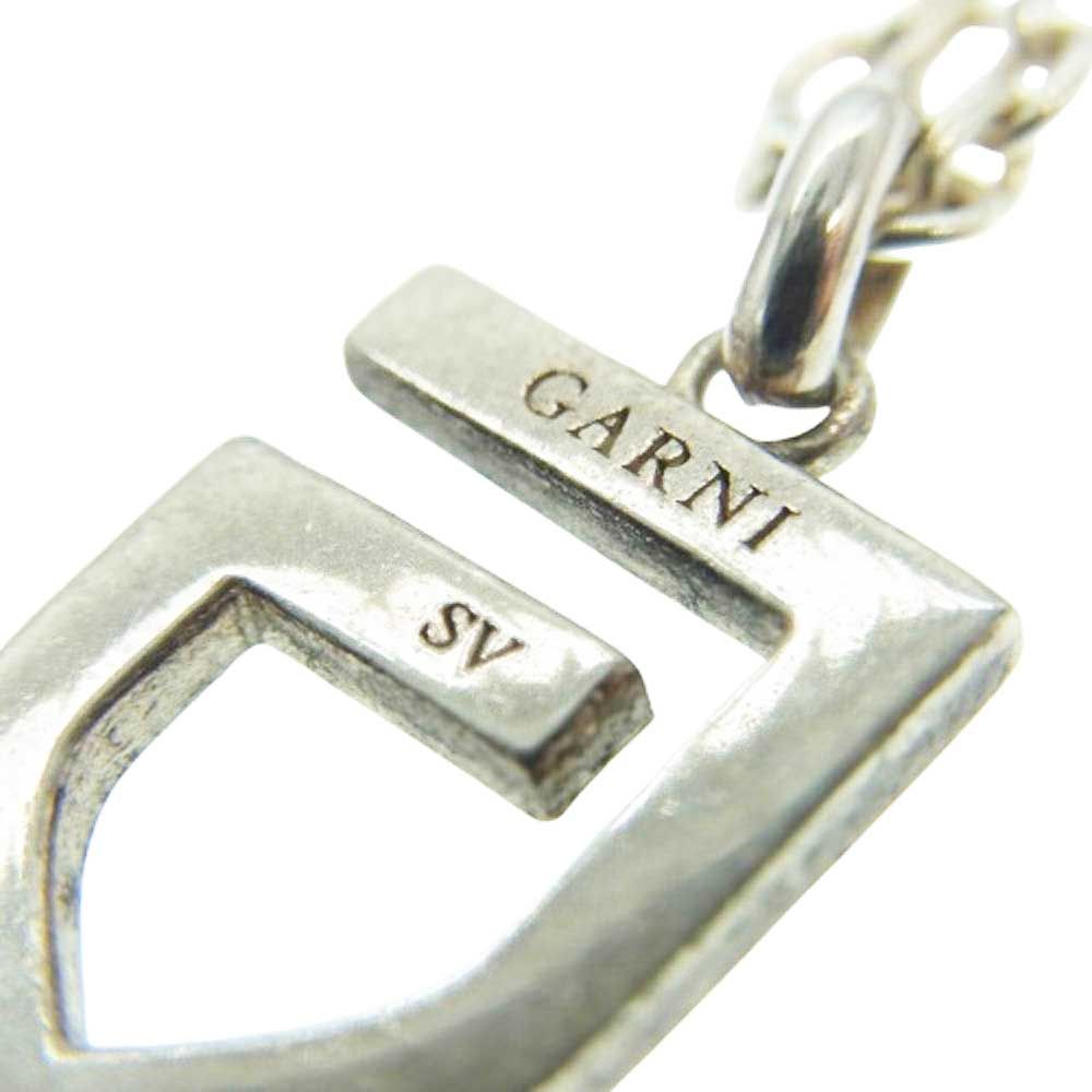 GARNI ガルニ ロゴトップ シルバー ネックレス【中古】 - メルカリ
