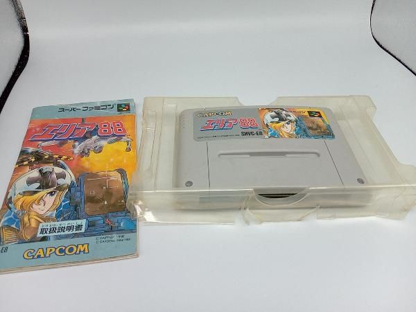 SFC エリア88 カプコン SHVC-E8 シューティング 1991 - メルカリ