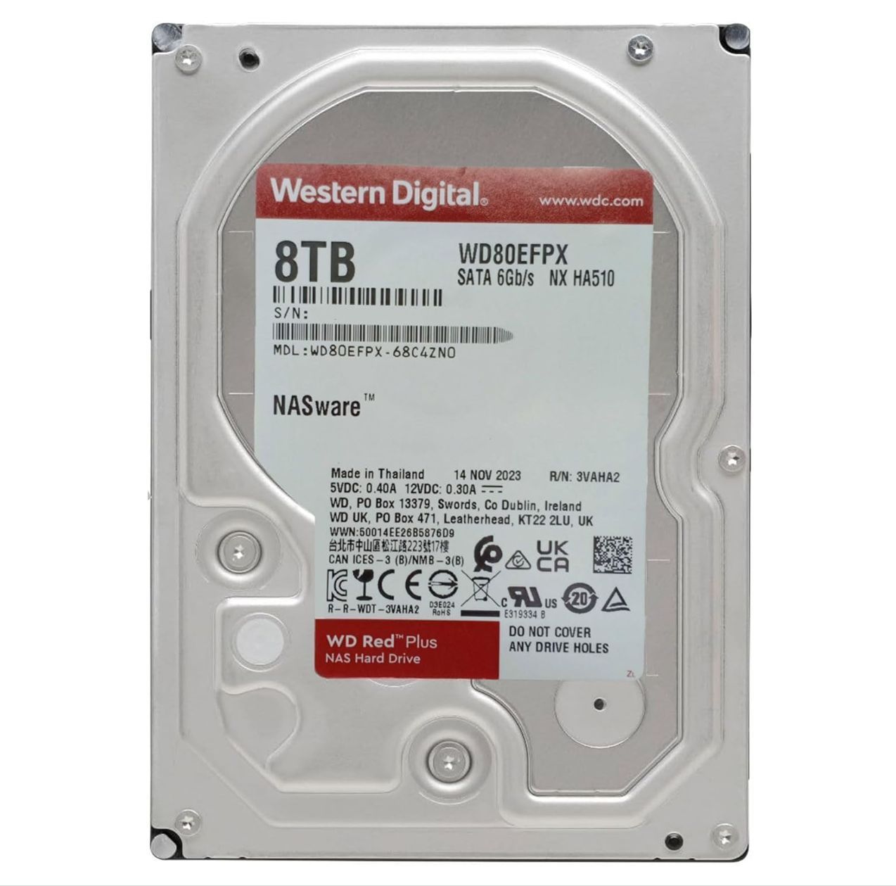 全品最安値に挑戦中！ ♥ 未開封 WD Red Plus 8TB HDD 3.5インチ