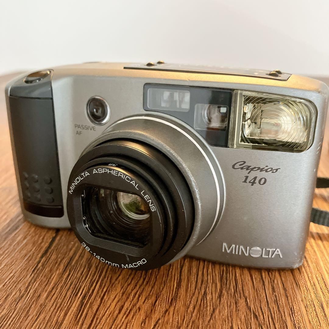 MINOLTA CAPIOS 140A ミノルタ コンパクトフィルムカメラ Minolta Capios 140 の使い方 | Totte Me Camera
