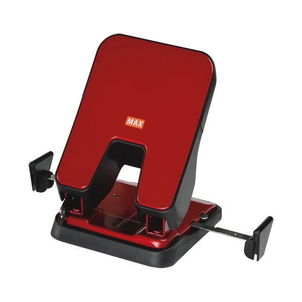 まとめ マックス 中空刃 軽あけパンチ スクーバ 50枚穿孔 レッド DP-50T|R 1台 ×3セット