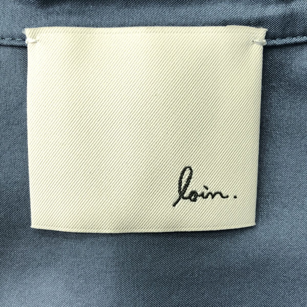 美品】 loin. / ロワン | シルク シャツ スリット ロングワンピース  