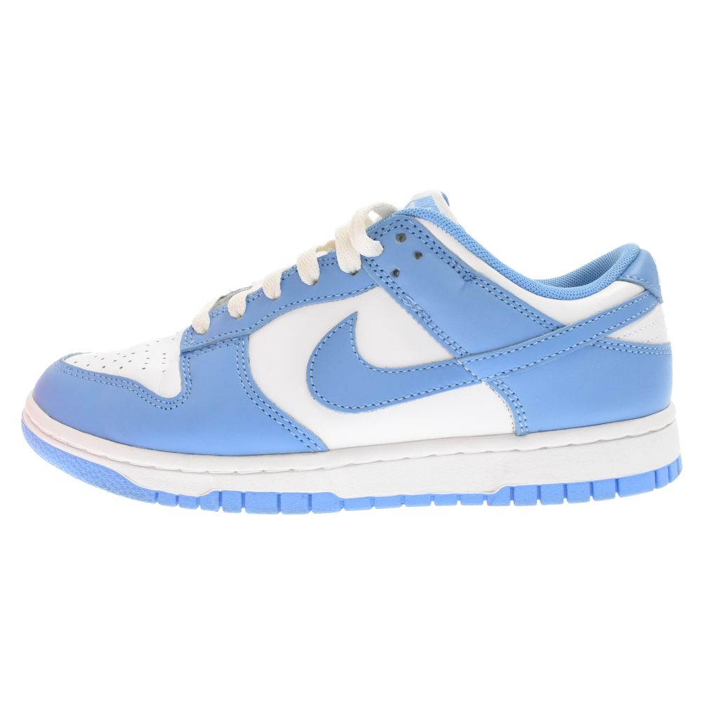 NIKE (ナイキ) DUNK LOW RETRO UNC UNIVERSITY BLUE DD1391-102 ダンク ロー レトロ  ノースカロライナ ローカットスニーカー ホワイト/ブルー US7.5/25.5cm