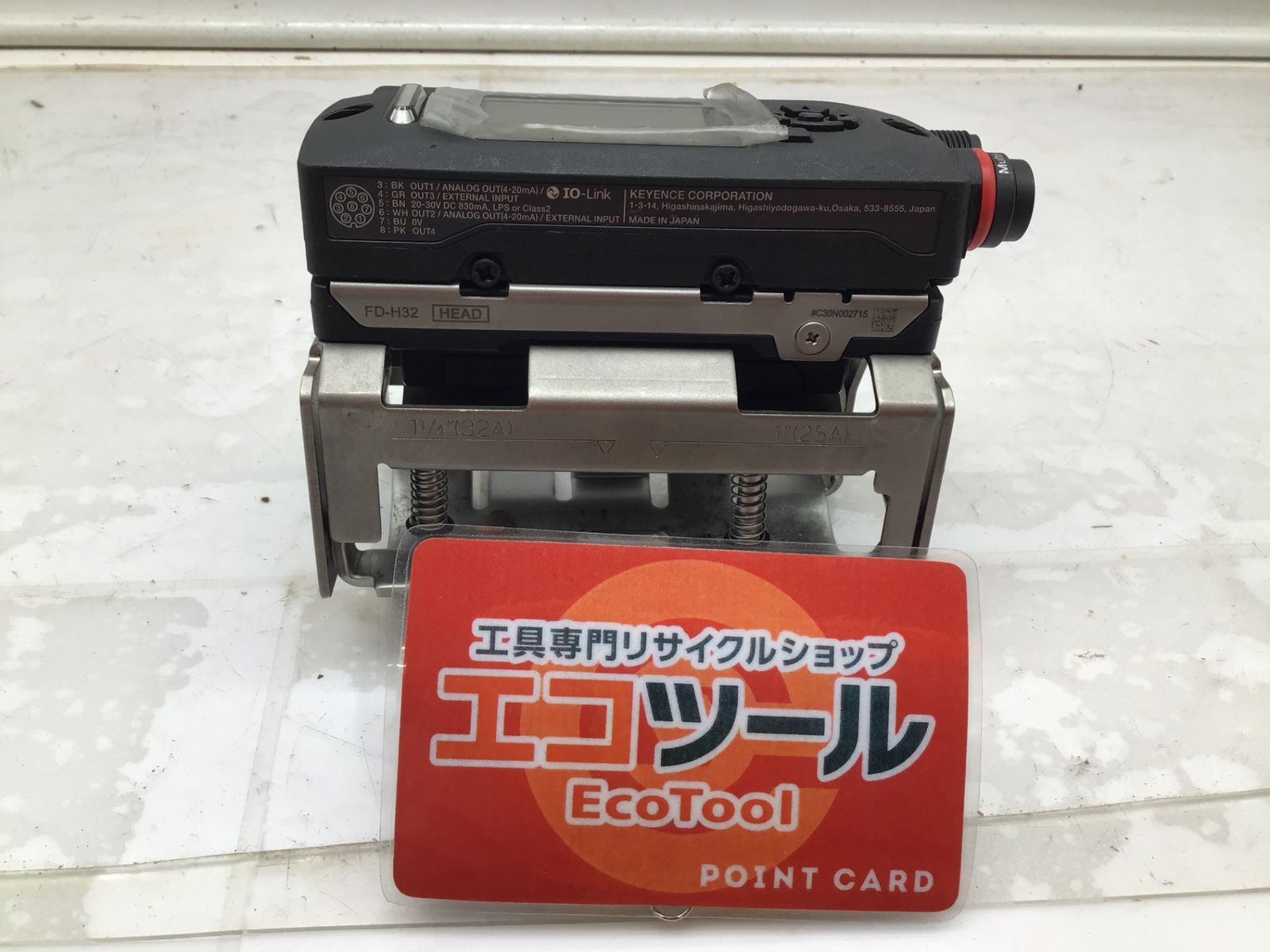 品 KEYENCE キーエンス FD-H32 クランプ式 流量センサ IT8GOY6DDBBN エコツール笠寺店 M02