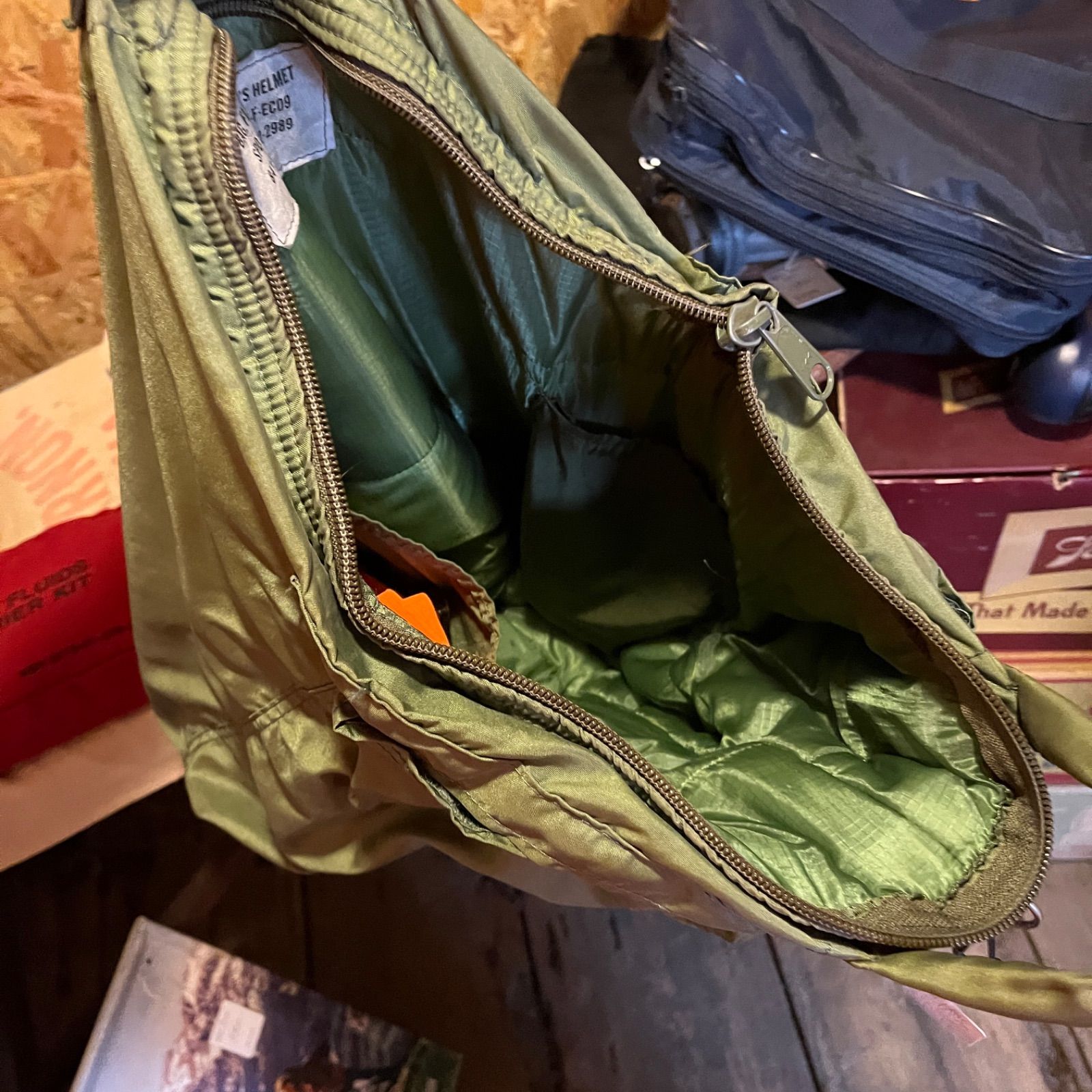 米軍実物 ヘルメットバッグ 1995年 【公式通販】