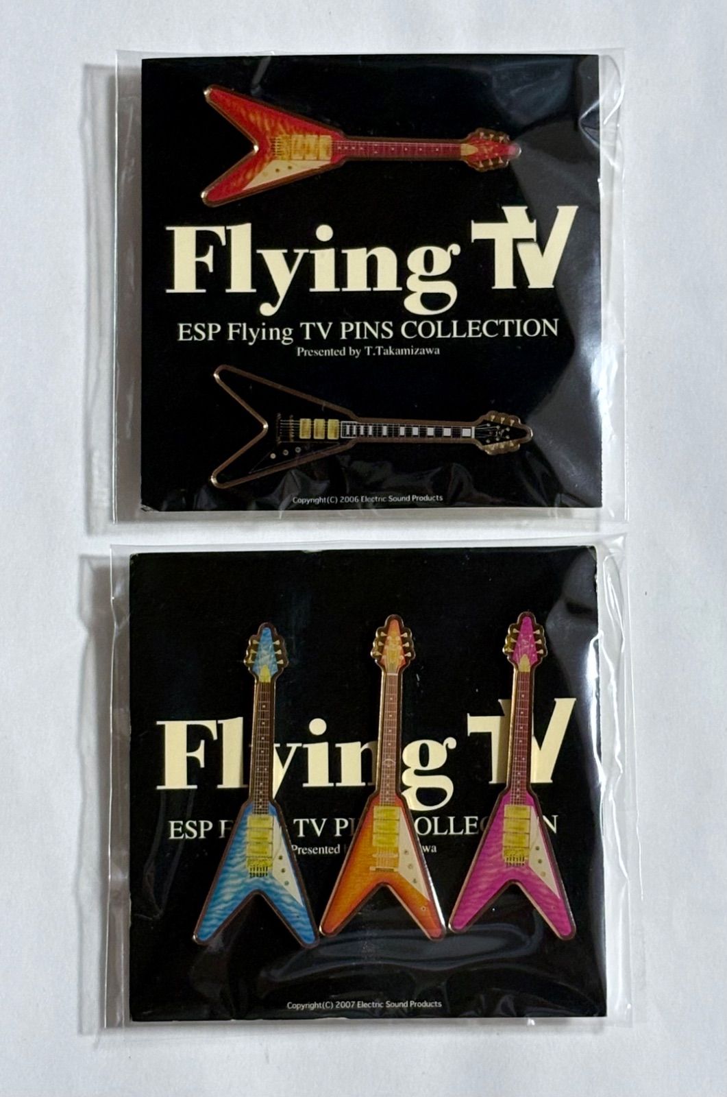 THE ALFEE 高見沢俊彦 グッズセット THE ALFEE グッズ 高見沢 俊彦 ESP Flying TV PINS COLLECTION +