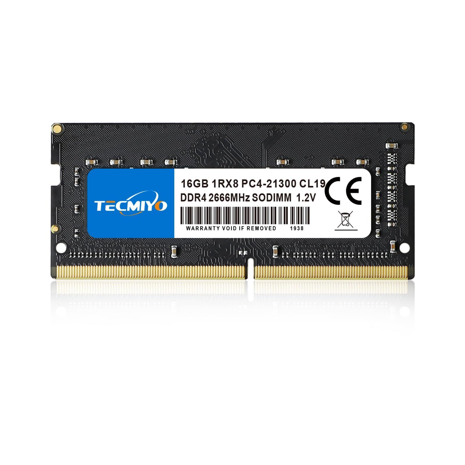 DDR4 2666 1X16GB_ブラック ノートPC用 メモリ DDR4 2666S PC4