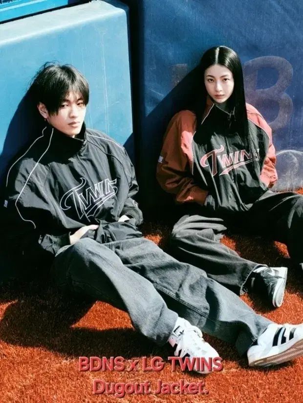 2XL BDNS x LG TWINS DUGOUT ジャケット ブラック