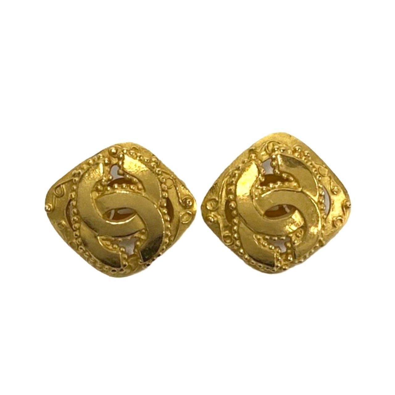 CHANEL イヤーカフ　片耳　ココマーク　刻印　箱付き 極 美品 コメあり CHANEL シャネル ヴィンテージ 96A 刻印 ココ