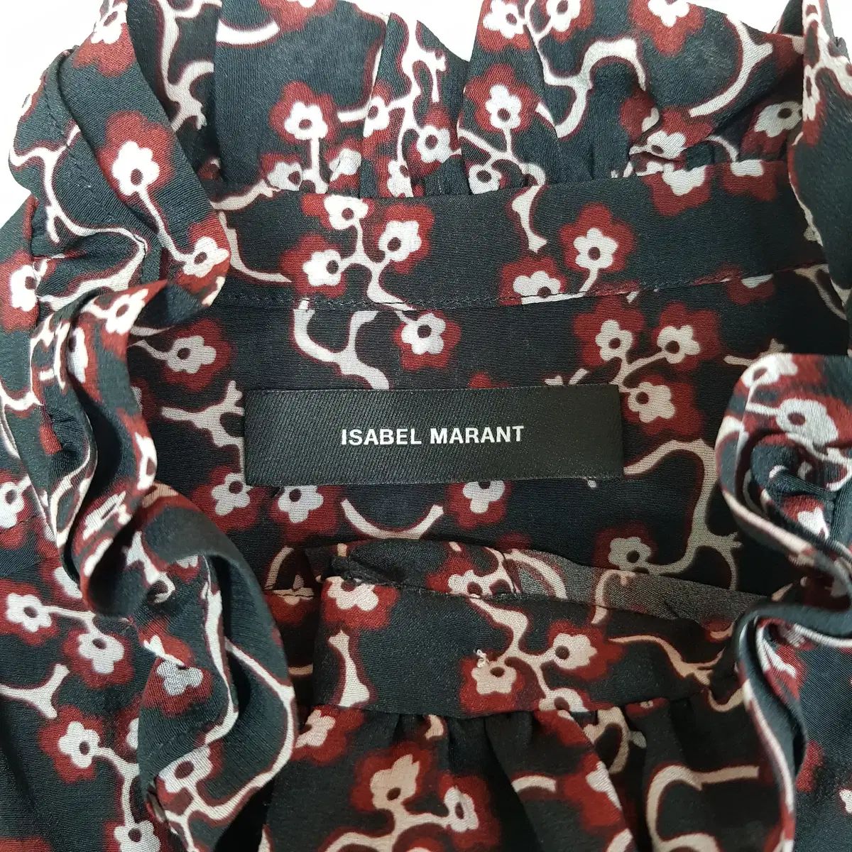 Isabel Marant(イサベル マラン) フラワー フリル シルク
