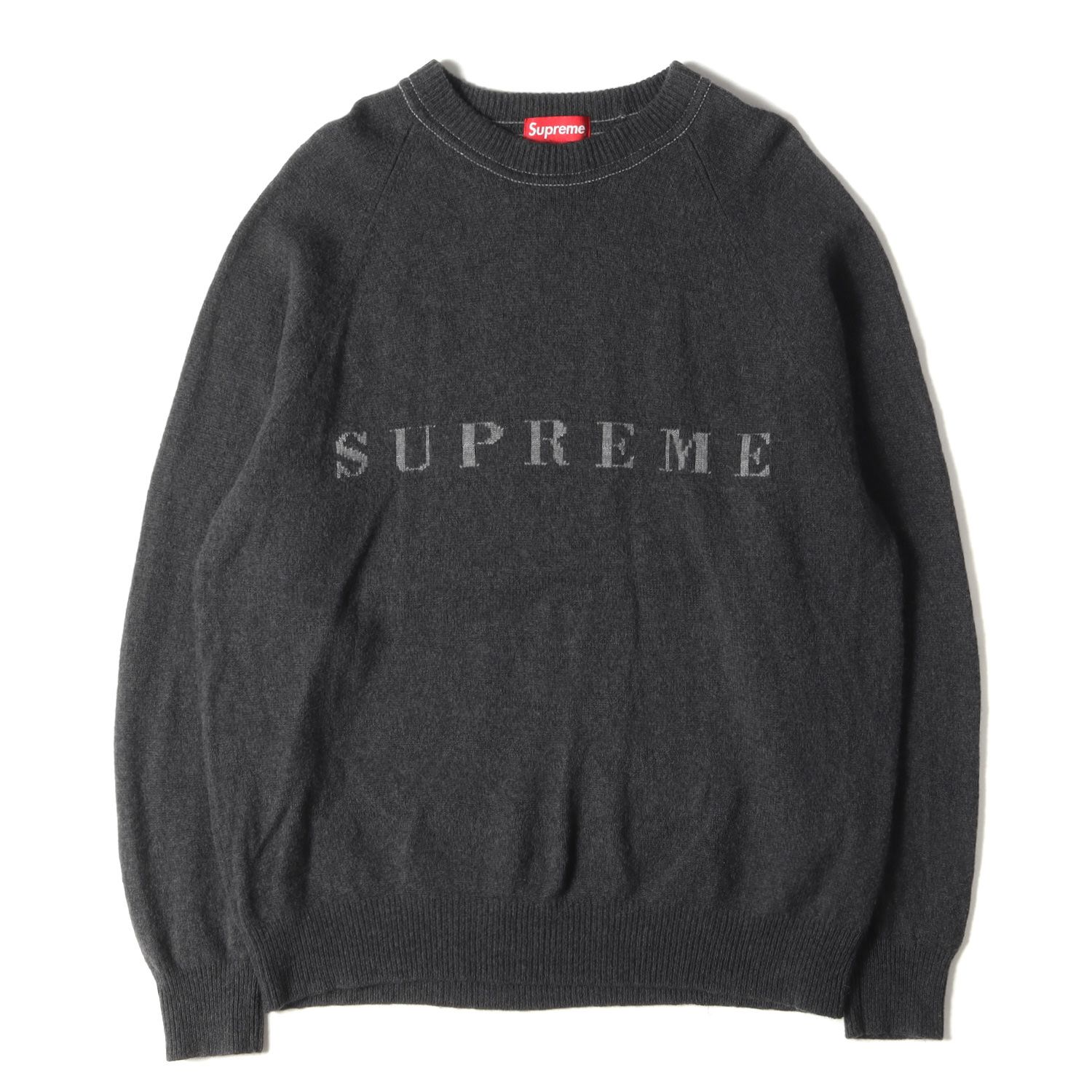 美品 Supreme シュプリーム ニット サイズ:XL 20AW ストーンウォッシュ