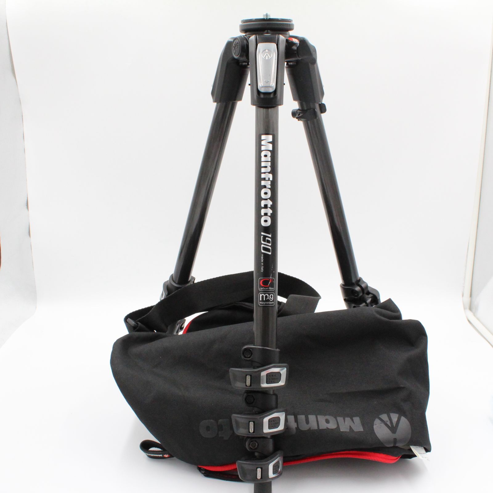 専用ケース付き。☆美品☆ Manfrotto マンフロット 190プロカーボン