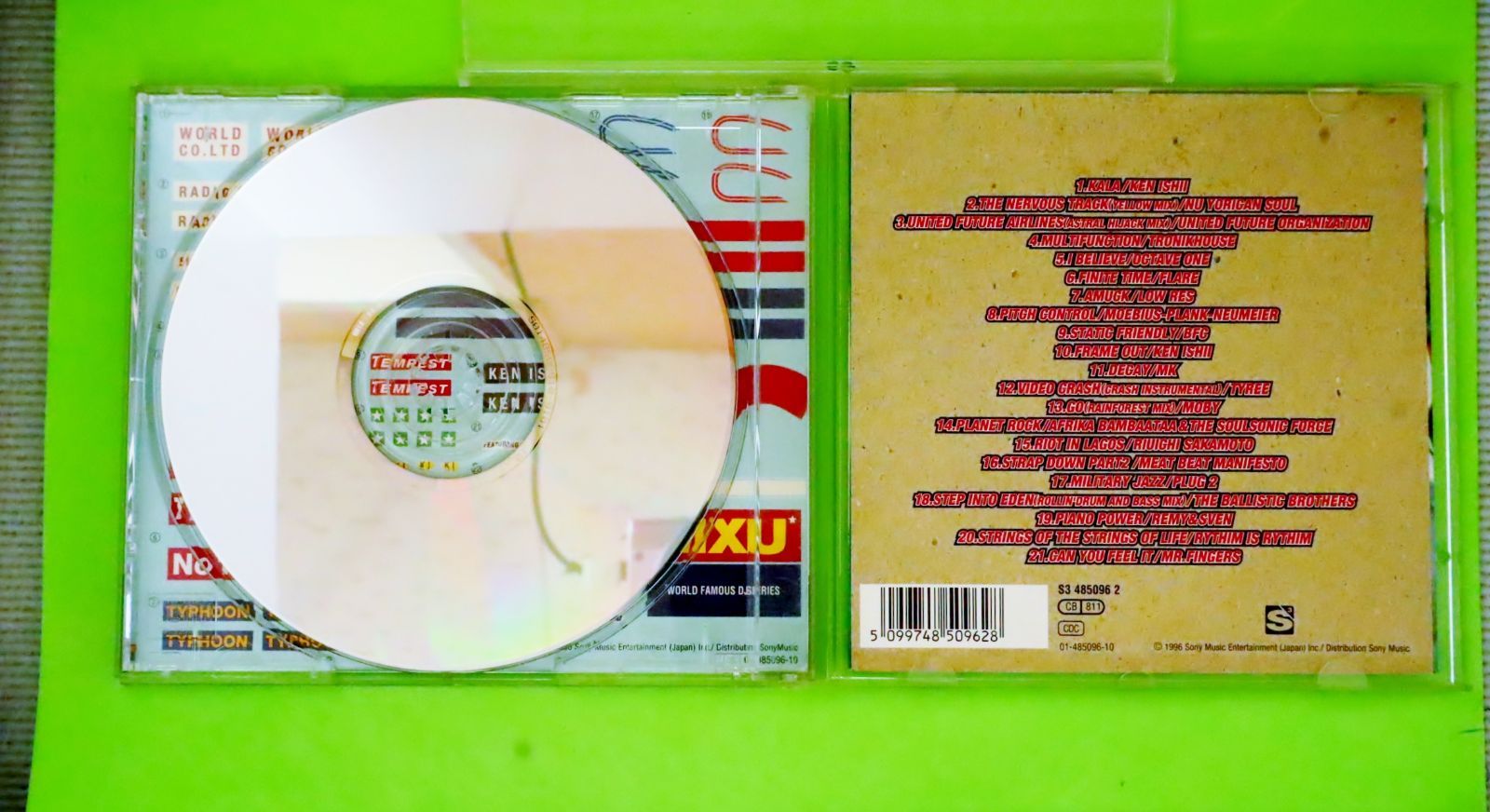 輸入盤CD☆ケン・イシイ/KEN ISHII□ Mix Up Vol.3