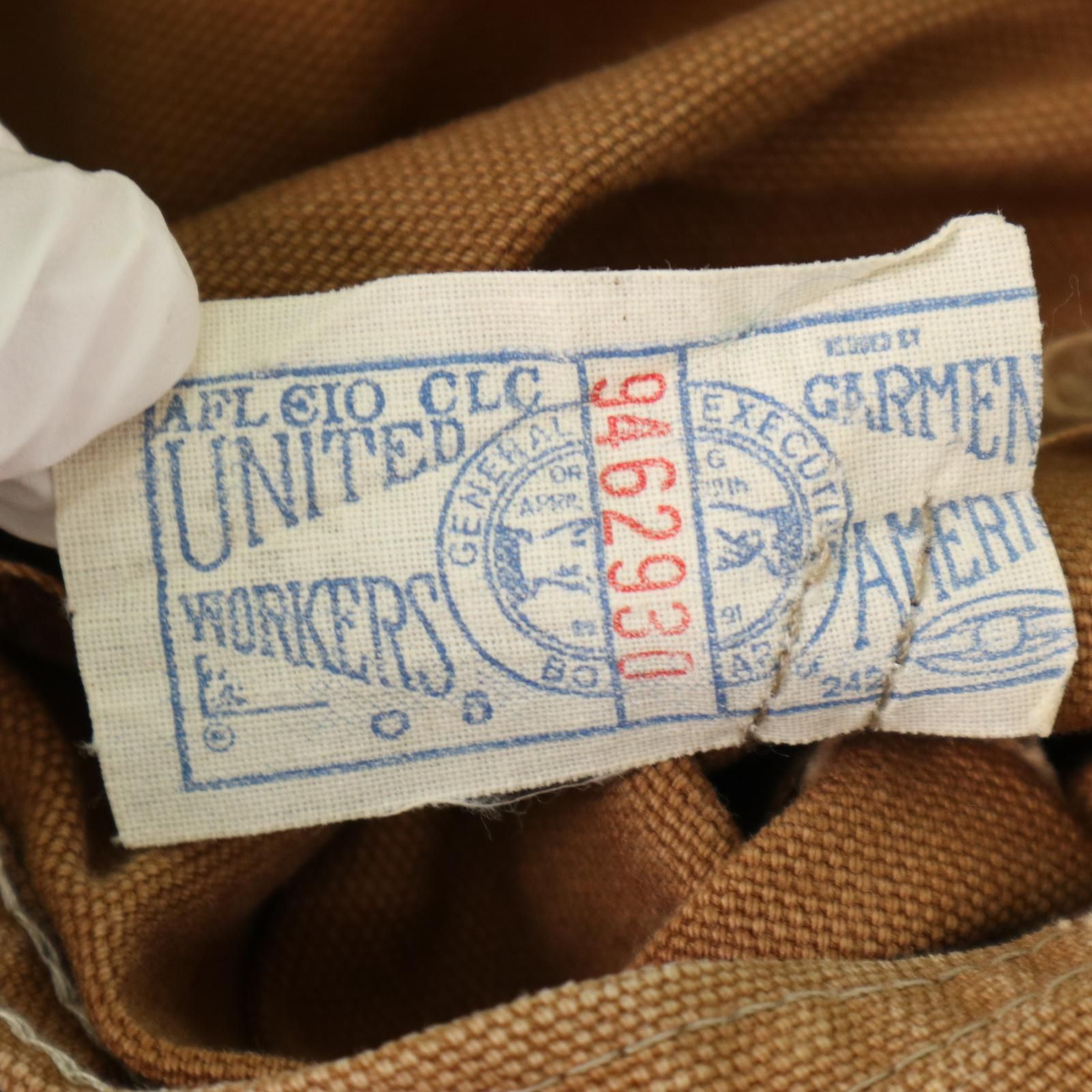 70年代 USA製 Carhartt カーハート ダック ダブルニー ビブ