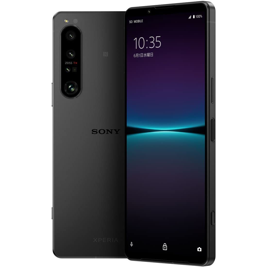 ソニー Xperia1IV / SIMフリースマホ / 【日本正規代理店品】 / 防水/防塵/Snapdragon 8 Gen 1 / ストレージ512GB / ブラック/XQ-CT44 B [ブラック] [単品]