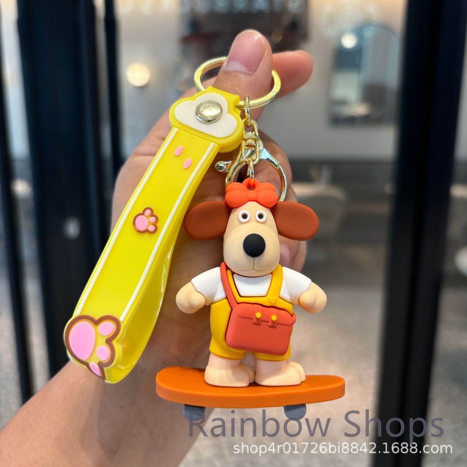 新品未使用】掌門狗 キーホルダー フィギュア PVC アクセサリー