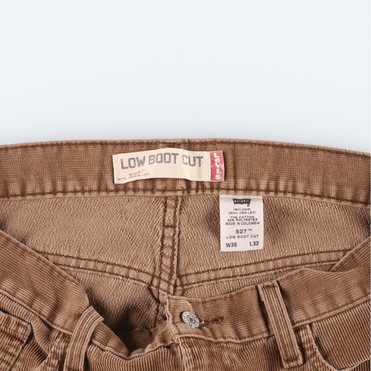 古着 リーバイス Levi's 527 LOW BOOTS CUT ブーツカット コーデュロイパンツ メンズXL/eaa376146