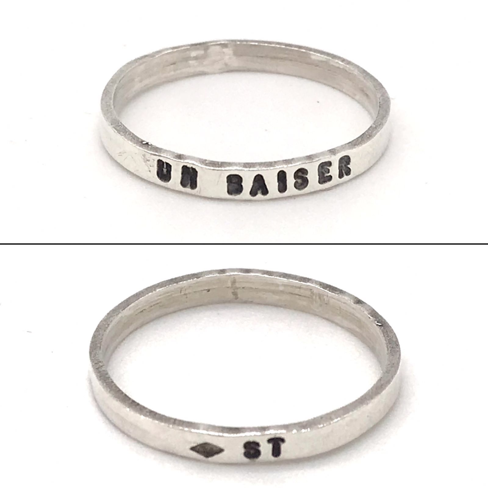 ▽SERGE THORAVAL/セルジュトラヴァル Un baiser 接吻 7連リング