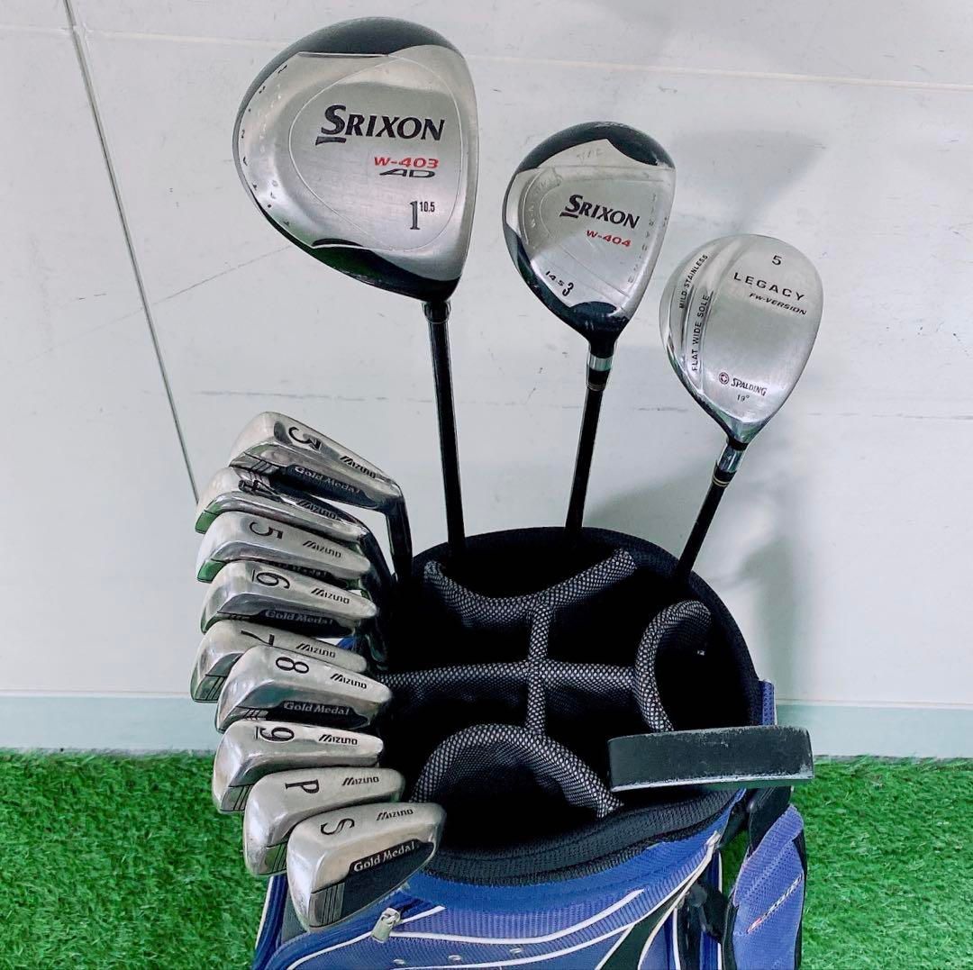 ゴルフクラブ　メンズセット　初心者　スリクソン　W-403 AD N1616 ゴルフクラブ メンズセット 初心者 スリクソン W-403 AD N1616 - メルカリ
