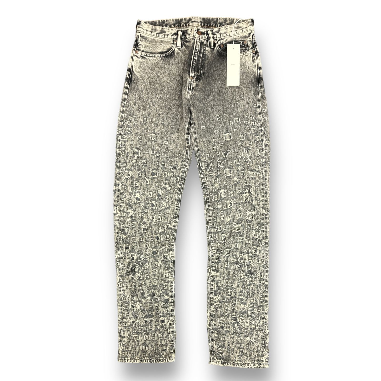 定価71500円 新品 SUGARHILL 24SS CRASHED BLACK MODERN DENIM REGULAR 