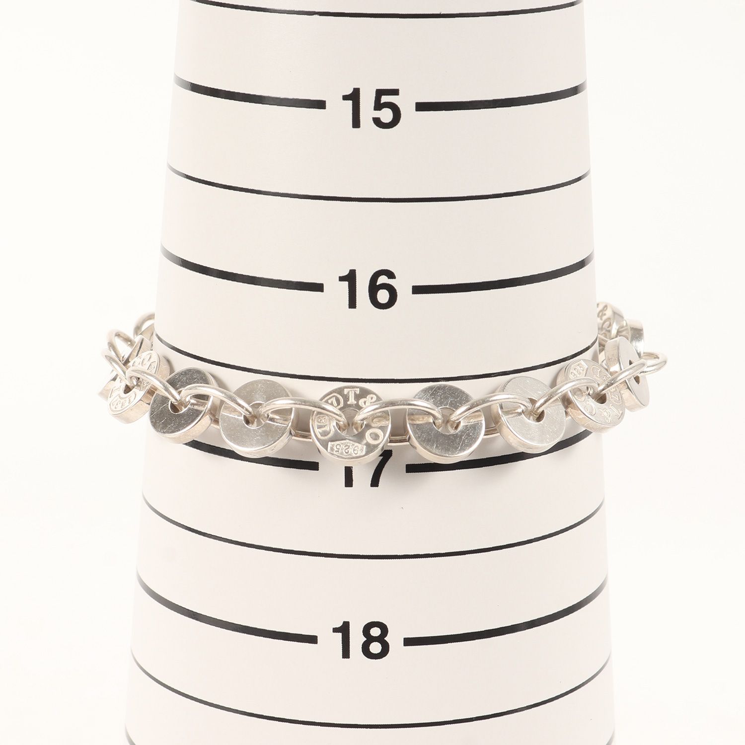 美品 TIFFANY&Co. ティファニー 1837 サークル リンク ブレスレット 